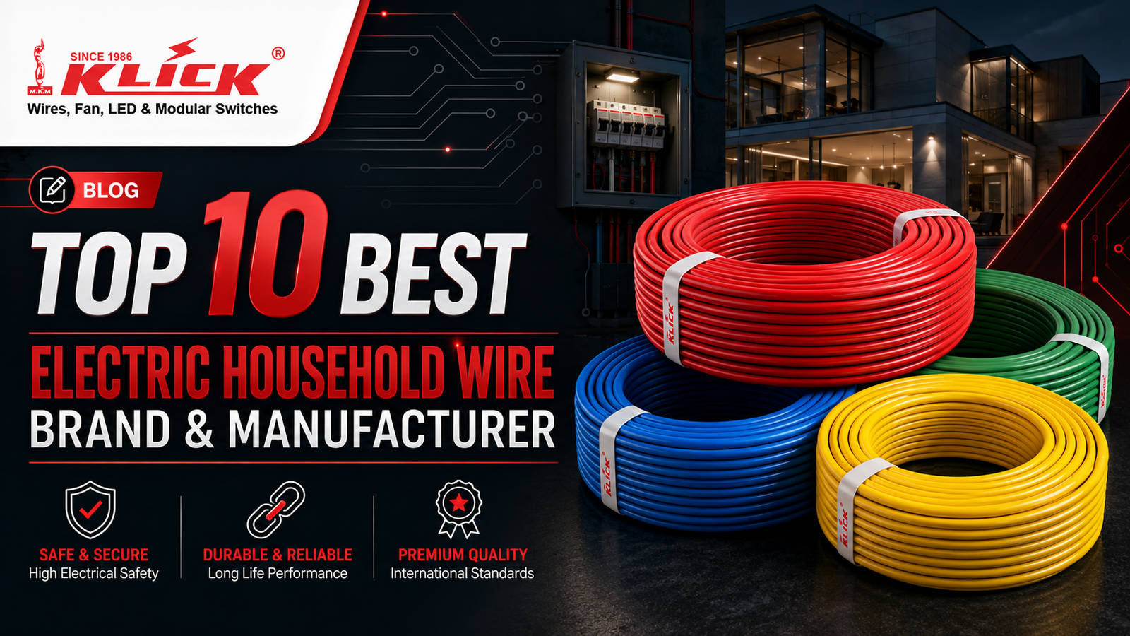 Top 10 Best Electric Household Wire Brand & Manufacturer